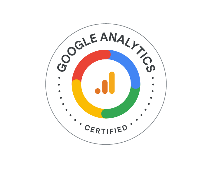 Google Analytics Certified Badge · Skillshop