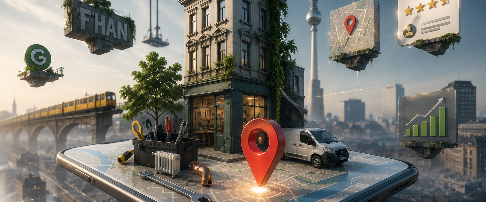 Handwerker Friedrichshain SEO — Bezirks-SEO für Handwerksbetriebe